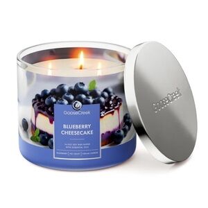 Goose Creek 14.5oz Soy Wax Blend Candle, Blueberry Cheesecake